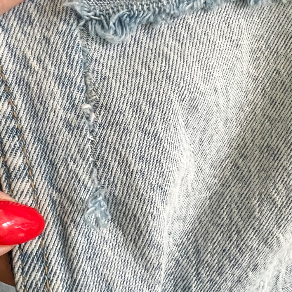 A&F High Rise Dad Jean Short - Picture 15 of 16